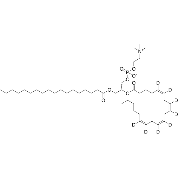 1-Stearoyl-2-Arachidonoyl-d8-sn-glycero-3-PC 161922-50-5